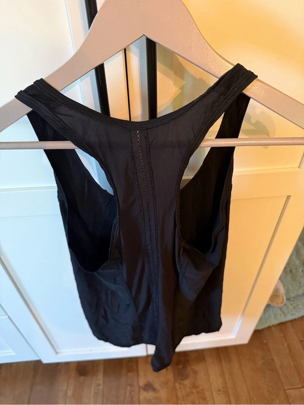 lululemon athletica Black Racerback Tank Top